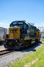 Nose view of ex-CSX 1535